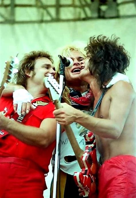 David Lee Roth Eddie Van Halen Drink Milk Smooching Rock N Roll Fangirl Noise Makers