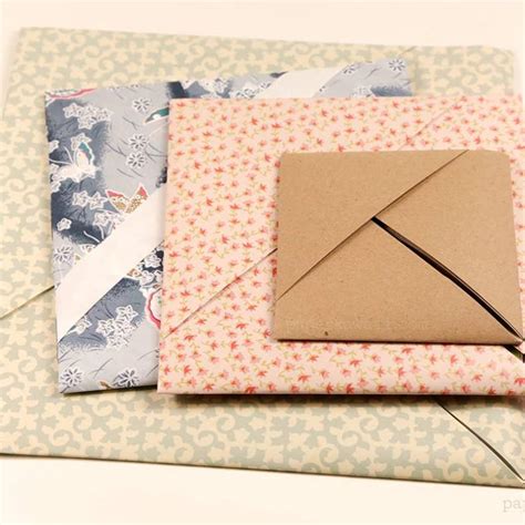 Origami Wallet Instructions 2 Versions Paper Kawaii