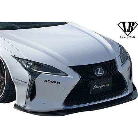 【m S】レクサス Lc500 2017 3 Lb Works X Artisan Spirits フロントディフューザー／／frp製 Liberty Walk リバティーウォーク Lb