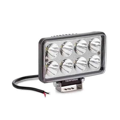 Farol Milha Led Retangular Alum Nio K Led W V Tarponn