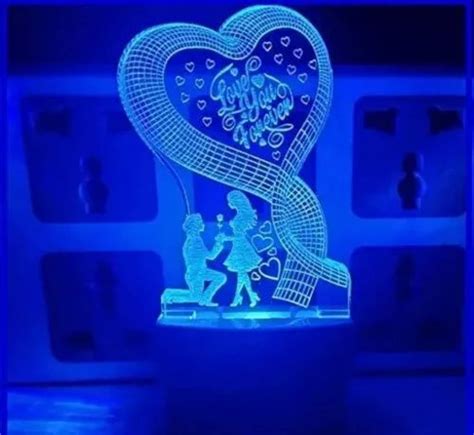 3d Illusion Led Night Lamp At Rs 60 Piece Rajkot Id 2854329260262