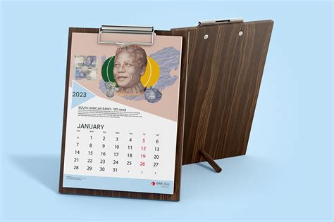 Bank Calendar design | 2023 | Bank wall calendar 2023 :: Behance