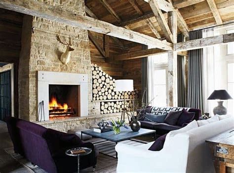 Top 60 Best Rustic Living Room Ideas Vintage Interior Designs