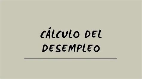 Como Calcular El Paro Con La Base Reguladora Diaria El Consejo