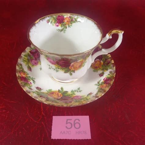 Vintage Royal Albert Old Country Roses Large Tea Cup Saucer