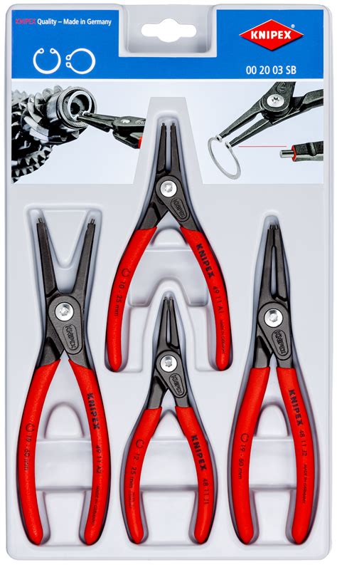 Precision Circlip Pliers Set Parts Knipex