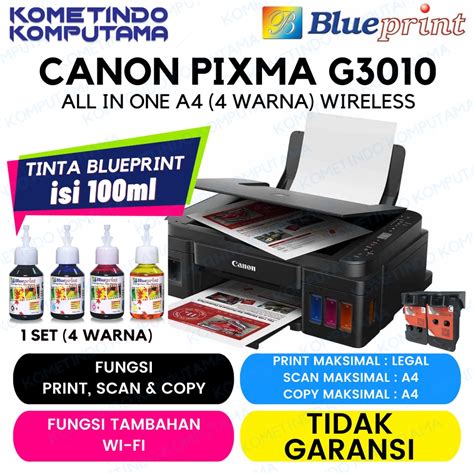 Jual Tidak Garansi Barang Baru Printer Canon Pixma G Ml