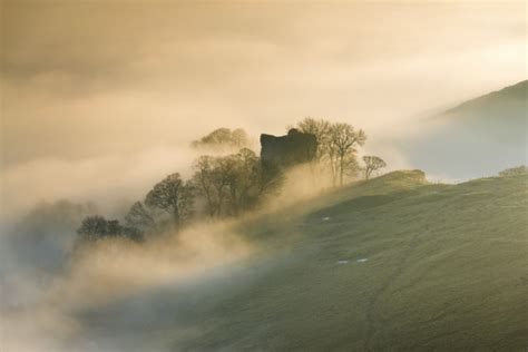 Peveril Castle. Peak District National park.