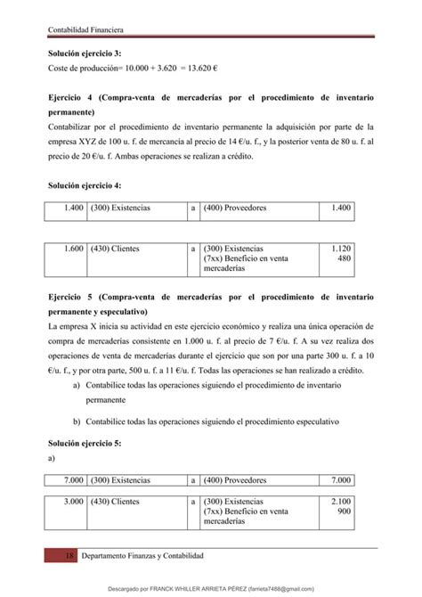 Ejercicios Resueltos Contabilidad Financiera Pdf