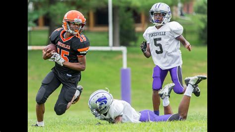 Pikesville Vs Overlea 11 13 Federal Youth Football Youtube