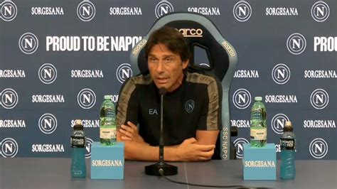 Conte In Conferenza Stampa Per Inter Napoli Guarda Il Video Integrale