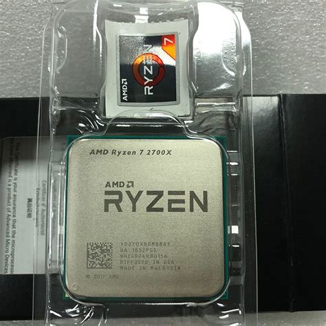 Amd Ryzen X Core Ghz Ghz Max Boost Socket Am W