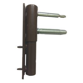 Sfs Estetic D Upvc Door Hinge Brown Adjustable Screw In Pin