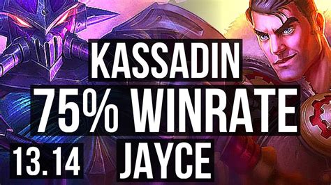 Kassadin Vs Jayce Mid 704 75 Winrate Godlike Euw Master 13