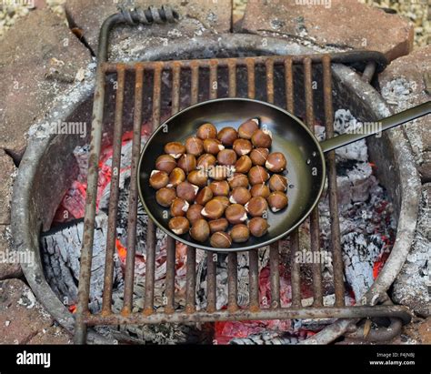 Roasted Chestnuts Open Fire