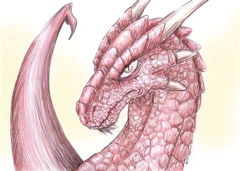 Red fire dragon by DibujameUnCordero on DeviantArt