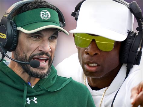 Csu Coach Jay Norvell Shades Deion Sanders With Hat And Glasses Barb