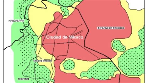 Las zonas donde más se sienten los sismos en la CDMX MAPAS El