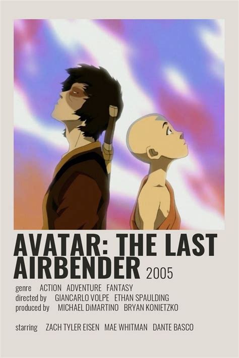 Avatar The Last Airbender Poster Collectie Breng Jouw Favoriete