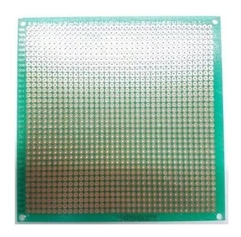 Placa Fenolica Perforada Verde Cm Mercadolibre