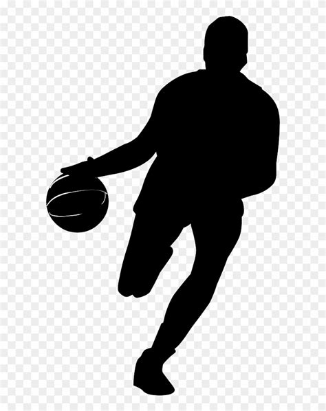 Basketball Player Silhouette Png Free Transparent Png Clipart Images