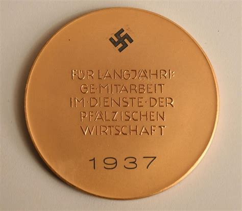 Regimentals German Wwii Agricultural Non Portable Plaquette