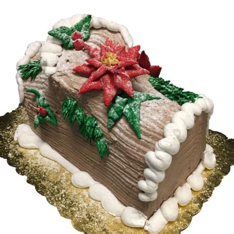 Yule Log Cake - Aggie's Bakery & Cake Shop