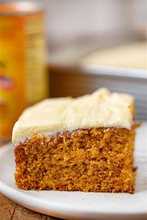 Easy Pumpkin Sheet Cake Recipe Dinner Then Dessert