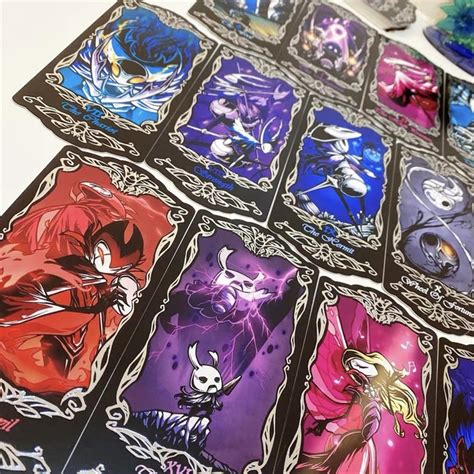 Hollow Knight Tarot Cards 78 Cards Edition Fan Made Tarot Etsy