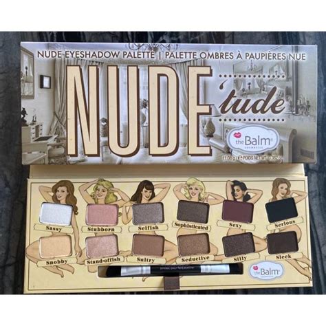 The Balm Of Your Hand Volume Nude Tude Nude Dude Eyeshadow Palette