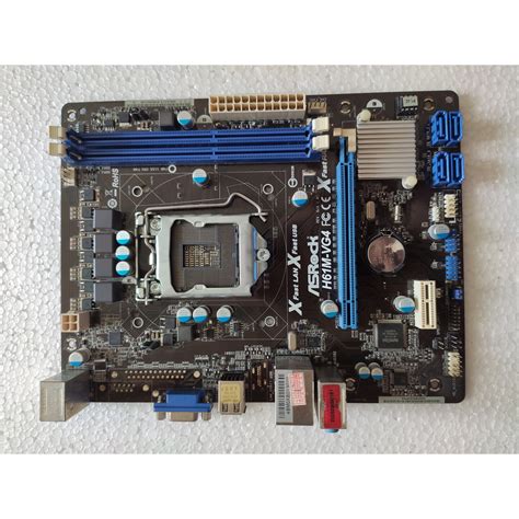 Asrock H M Vg H Lga Motherboard Nd Rd Intel Cpu Ddr G Used