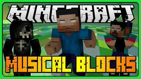 Minecraft Musical Blocks Mini Game Let S Turn Up W Taz Noah