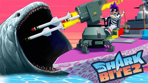 I BUILT THE ULTIMATE SHARK DESTROYER ROBLOX SHARKBITE 2 YouTube