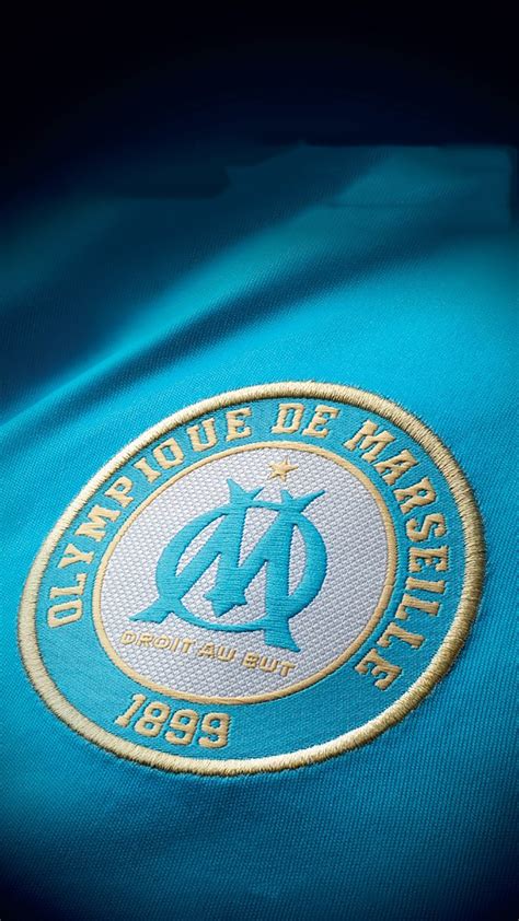 Olympique de Marseille : Logo 2 Wallpaper for iPhone 11, Pro Max, X, 8 ...