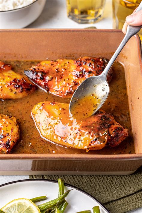 Easy Apricot Glazed Baked Chicken Life Is But A Dish