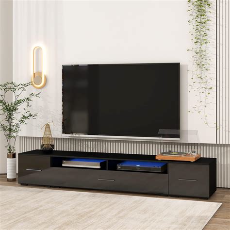 Amazon Bamacar Led Tv Stand For Inch Tv Led Entertainment