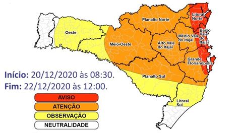 Defesa Civil Alerta Para Chuvas Intensas Risco De Alagamentos Em