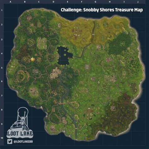 How To Complete The Snobby Shores Treasure Map Challenge Fortnite