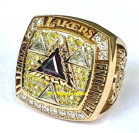 2002 LOS ANGELES LAKERS NBA CHAMPIONSHIP RING ! - Buy and Sell ...