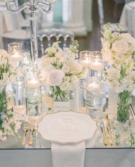 Pin By Jill Medawar On Kings Table In Glam Wedding Decor