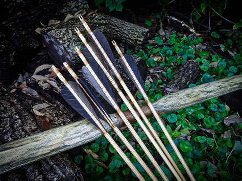 Wooden Arrows | Organic Archery