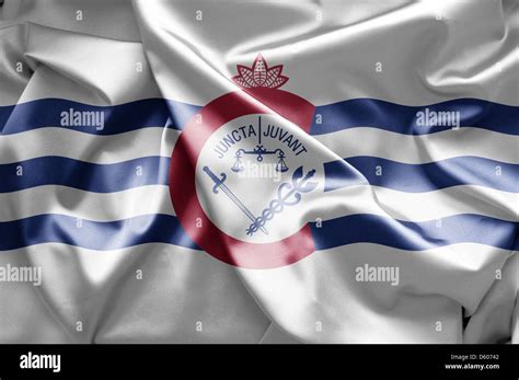 Flag of Cincinnati, Ohio Stock Photo - Alamy