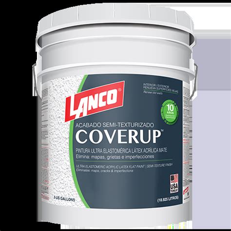 Pintura Acrilica Mate Cover Up Cubeta Lanco Cu1420 2 Base Blanco Pastel Materiales De