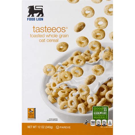 Food Lion Cereal Tasteeos 12 Oz Instacart