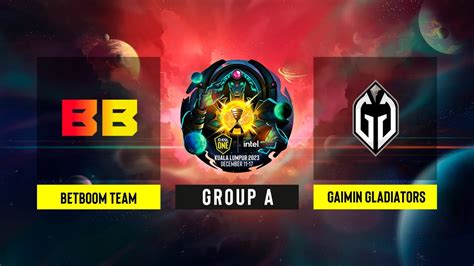 Dota Betboom Team Vs Gaimin Gladiators Game Esl One Kuala