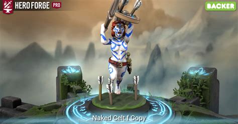 Naked Celt F Copy Made With Hero Forge