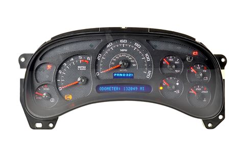 2003 Chevy Silverado Custom Instrument Cluster Iss Auto