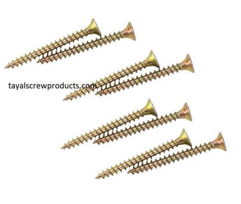 Mild Steel Chipboard Screw Zinc Size To At Rs Piece In