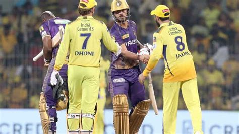 Ipl 2023 Kkr की प्ले ऑफ में पहुंचने की उम्मीदें कायम Csk का बढ़ा