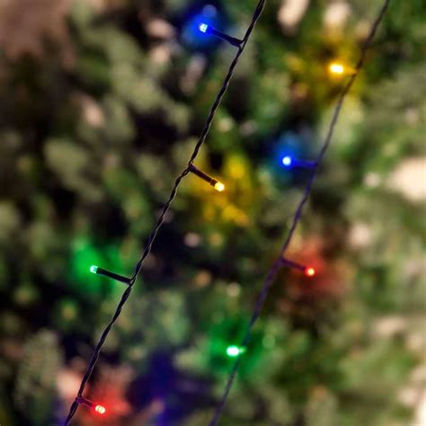 Snowtime Connectable Led Twinkling Lights Multi Coloured